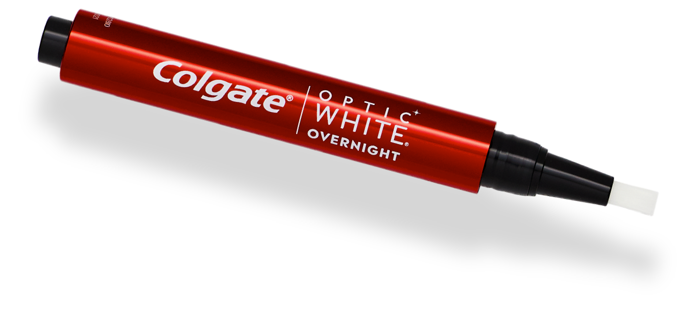 Lapiz blanqueador dental ColgateÂ® Optic White Overnight | Colgate